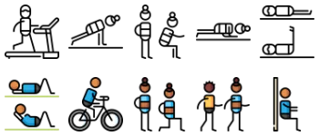 Fitness icon pack