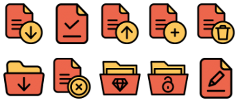Files and Folders icon pack