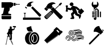 Do It Yourself Filled 图标包