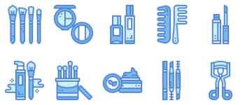Cosmetics icon pack