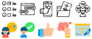 Feedback icon pack