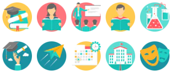 Education icon pack