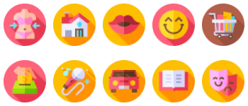 Happiness icon pack