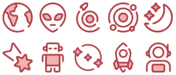 Universe icon pack