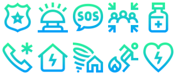 Emergencies icon pack