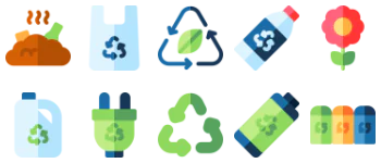 Recycling Icon-Paket