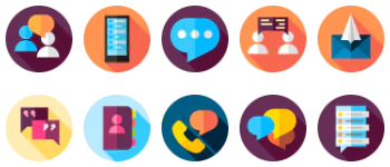 Dialogue icon pack