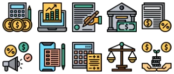 Taxes icon pack