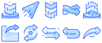Arrows Icon-Paket