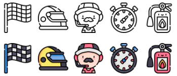 Formula 1 icon pack