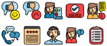 Call Center icon pack