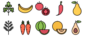 Fruits and Vegetables