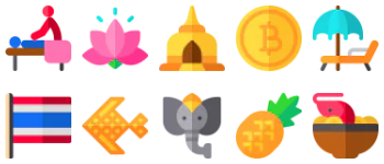 Thailand icon pack