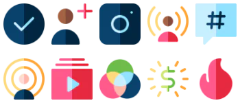 Blogger and Influencer icon pack