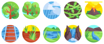 Rainforest icon pack