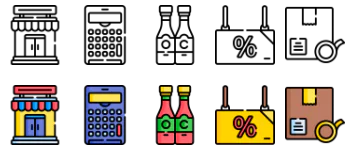 Grocery icon pack