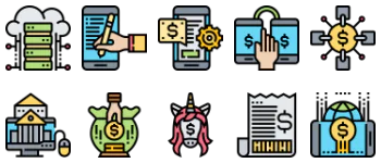 Fintech Element набір іконок