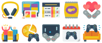 Game Night icon pack