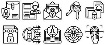 Confidential Information icon pack