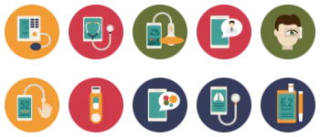 Medicine elements icon pack