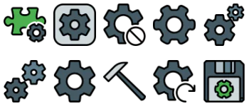 Settings paquete de iconos