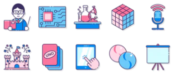 Edutainment icon pack