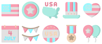 USA icon pack