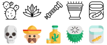 Mexico icon pack
