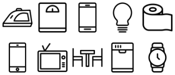Appliances icon pack