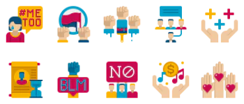 Activism icon pack
