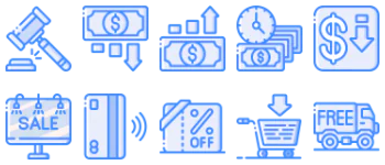 Sales icon pack