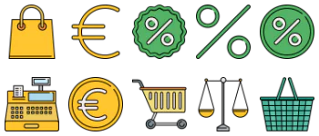 Ecommerce icon pack