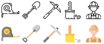 Archeology icon pack