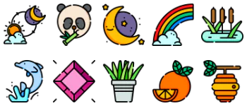Nature icon pack
