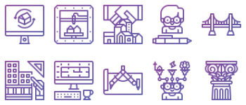 Architecture icon pack