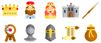 Royalty icon pack