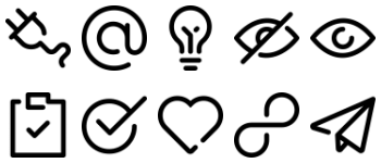 Creative Outlines icon pack
