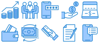 Financial icon pack