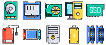 Hardware jeu d'icônes