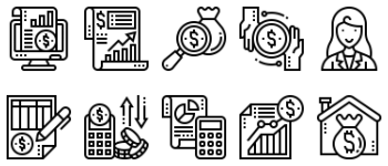 Accounting icon pack