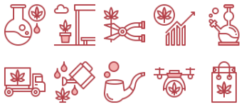 Marijuana icon pack
