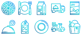 Delivery icon pack