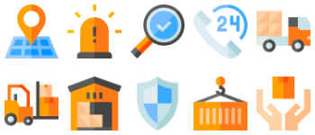 Logistics icon pack
