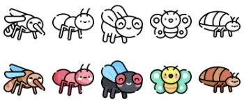 Insects icon pack