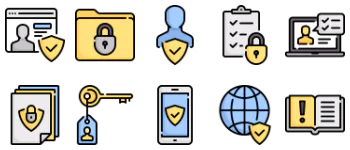 GDPR icon pack