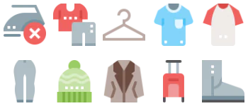 Clothes and Laundry icon pack