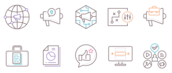 Social Media Agency icon pack