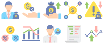 Investing icon pack