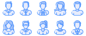 Profile Placeholders icon pack