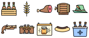 Oktoberfest icon pack
